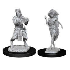 Nolzur's Marvelous Miniatures - Satyr & Dryad