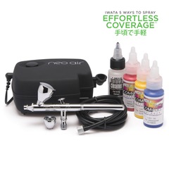 Iwata NEO for Iwata Gravity Feed Airbrushing Kit with Neon CN