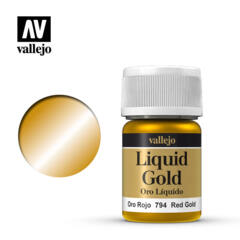 VAL70794 Red Gold, Alcohol Based 35ml