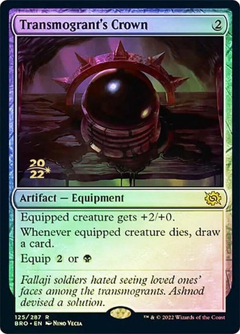 Transmogrants Crown - Foil - Prerelease Promo