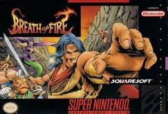 Nintendo SNES Breath of Fire (Map Wear and No Postcard Questionnaire) [In Box/Case Complete]