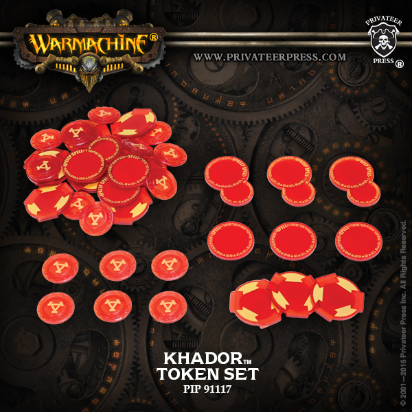 PIP91117 WRM Khador Token Set 2016
