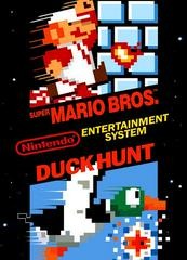 Nintendo NES Super Mario Bros and Duck Hunt [Loose Game/System/Item]