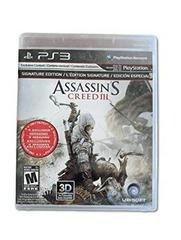 Sony Playstation 3 (PS3) Assassin's Creed III Signature Edition (Codes Redeemed) [In Box/Case Complete]