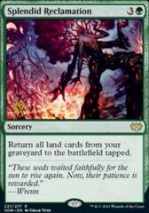 Splendid Reclamation (Crimson Vow) - Foil - Prerelease Promo