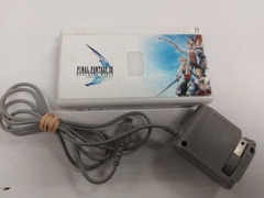 Nintendo DS Lite System White w/FF Revenant Wings Sticker & Charging Cable [Loose Game/System/Item]