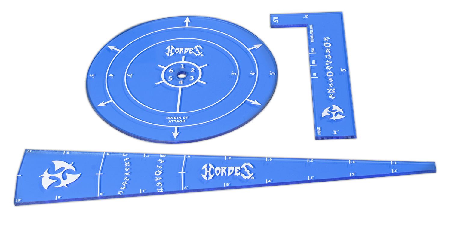 PIP91137 HRD Trollbloods Template Set