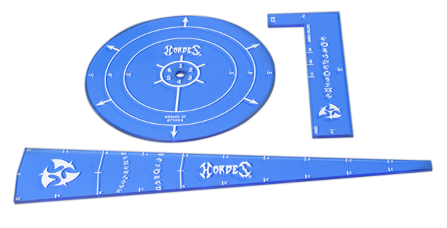 PIP91137 HRD Trollbloods Template Set