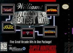 Nintendo SNES Williams Arcade's Greatest Hits [Loose Game/System/Item]