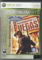 Microsoft Xbox 360 (XB360) Tom Clancy's Rainbow Six Vegas Platinum Hits [In Box/Case Complete]