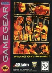 Sega Game Gear WWF Raw [Loose Game/System/Item]