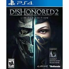 Sony Playstation 4 (PS4) Dishonored 2 Limited Edition (Codes Expired) [In Box/Case Complete]