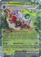 Forretress ex - 002/091 - S&V Paldean Fates Ultra Rare