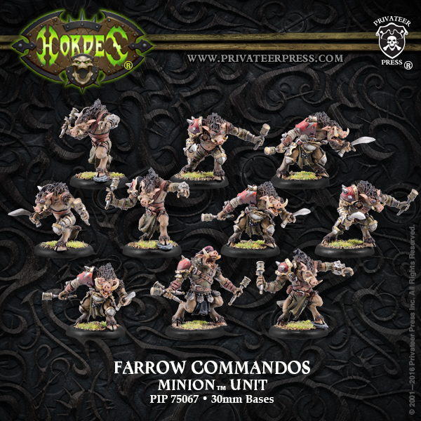 PIP75067 HRD Minions Farrow Brigands/Commandos Box