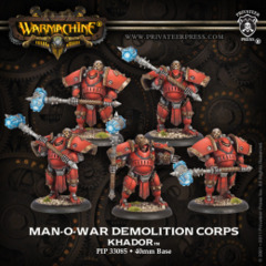 PIP33085 WRM Khador Man-o-War Demolition Corps Box