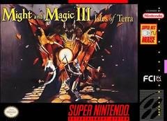 Nintendo SNES Might and Magic III Isles of Terra [In Box/Case Complete]