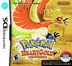 Nintendo DS Pokemon HeartGold Version Pokewalker Bundle [In Box/Case Complete]