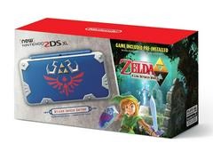 Nintendo NEW 2DS XL Hyrulian Shield Edition w/ Charger & Carrying Case [Loose Game/System/Item]