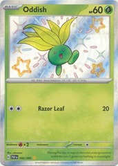 Oddish - 092/091 - S&V Paldean Fates Shiny Rare