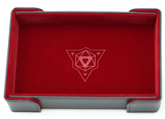 Die Hard Magnetic Folding Dice Tray Red