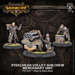 PIP41157 WRM Merc Steelhead Volley Gun Crew Blister