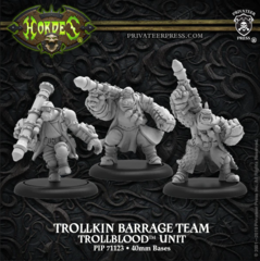 PIP71123 HRD Trollbloods Trollkin Barrage Team Blister