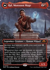 Ral, Monsoon Mage // Ral, Leyline Prodigy - Textured Foil - Borderless