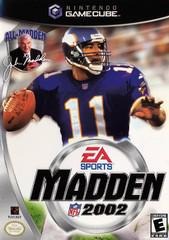 Nintendo Gamecube Madden NFL 2002 [In Box/Case Missing Inserts]