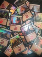 Mountain - Bulk Foil Basic Land