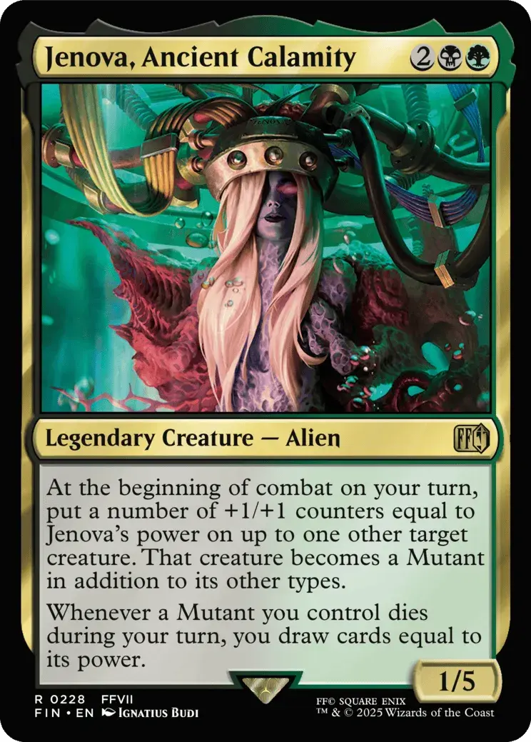 Jenova, Ancient Calamity - Foil