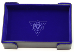 Die Hard Magnetic Folding Dice Tray Blue