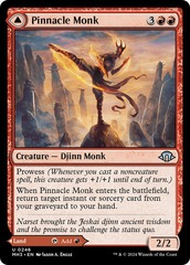 Pinnacle Monk // Mystic Peak - Foil