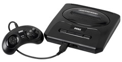 Sega Genesis Console Model 2 (1 6-Button Controller, AV & Power Cables) [Loose Game/System/Item]