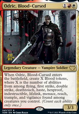 Odric, Blood-Cursed - Foil - Prerelease Promo