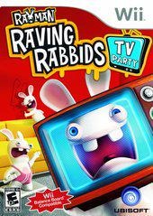Nintendo Wii Rayman Raving Rabbids TV Party  [In Box/Case Complete]