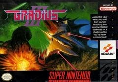 Nintendo SNES Gradius III (Label Wear) [Loose Game/System/Item]