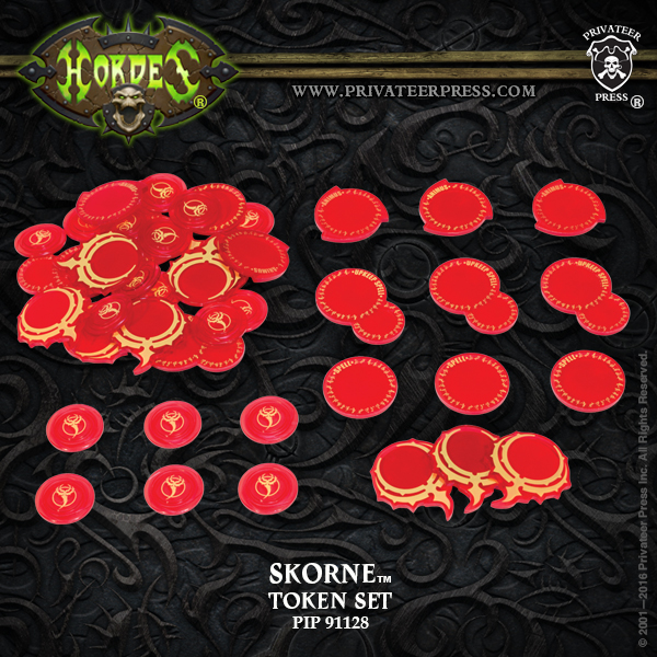 PIP91128 HRD Skorne Token Set