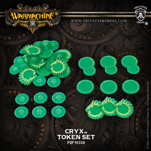 PIP91118 WRM Cryx Token Set 2016