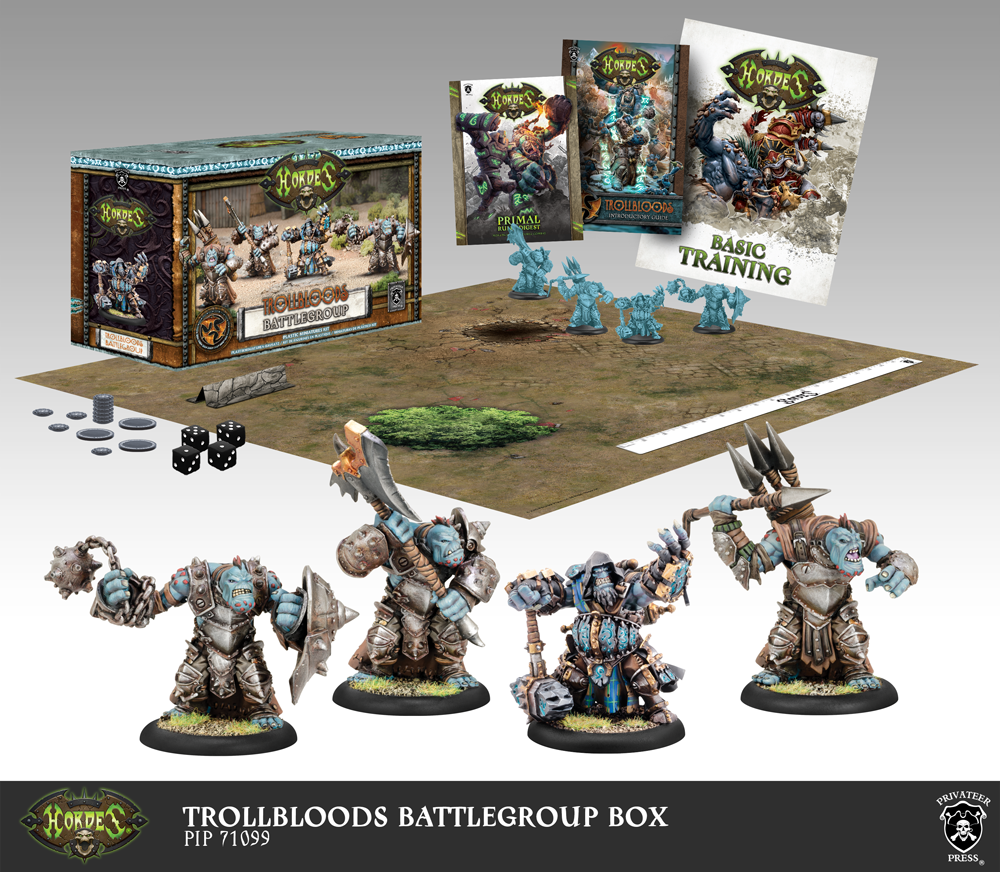 PIP71099 HRD MKIII  Trollbloods Battlegroup
