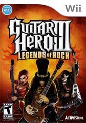 Nintendo Wii Guitar Hero III Legends of Rock [Loose Game/System/Item]