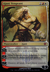 Ajani Vengeant (Prerelease Promo)