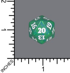 Magic Spindown Die - Game Night 2019 Edition - Green