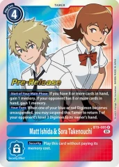 Matt Ishida & Sora Takenouchi - BT9-085 - P (X Record Pre-Release Promo)