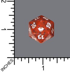 Magic Spindown Die - Dark Ascension Red