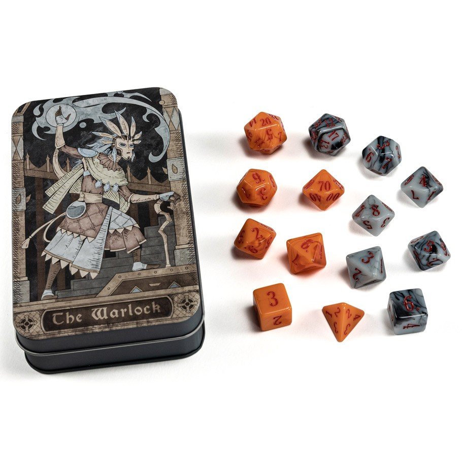 Beadle & Grimms - RPG Class Dice Set - Warlock