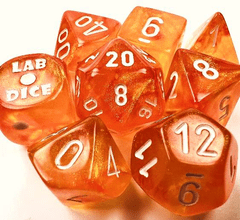 Blood Orange with white Luminary	CHX 30052 Lab Dice