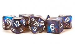 16mm Polyhedral Set - Stardust - Galaxy