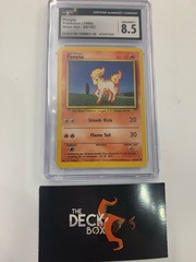 Ponyta Pokémon (1999) Base Set - 60/102 CGC 8.5