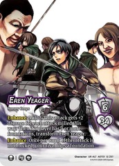 Eren Yeager // Eren, Attack Titan - Alternate Art - Foil