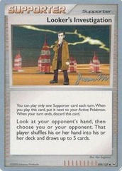 Looker's Investigation - Jason Martinez - WCS 2009